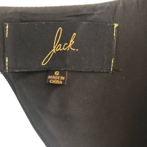 Black floral party dress with pockets - Picture 3 of 10